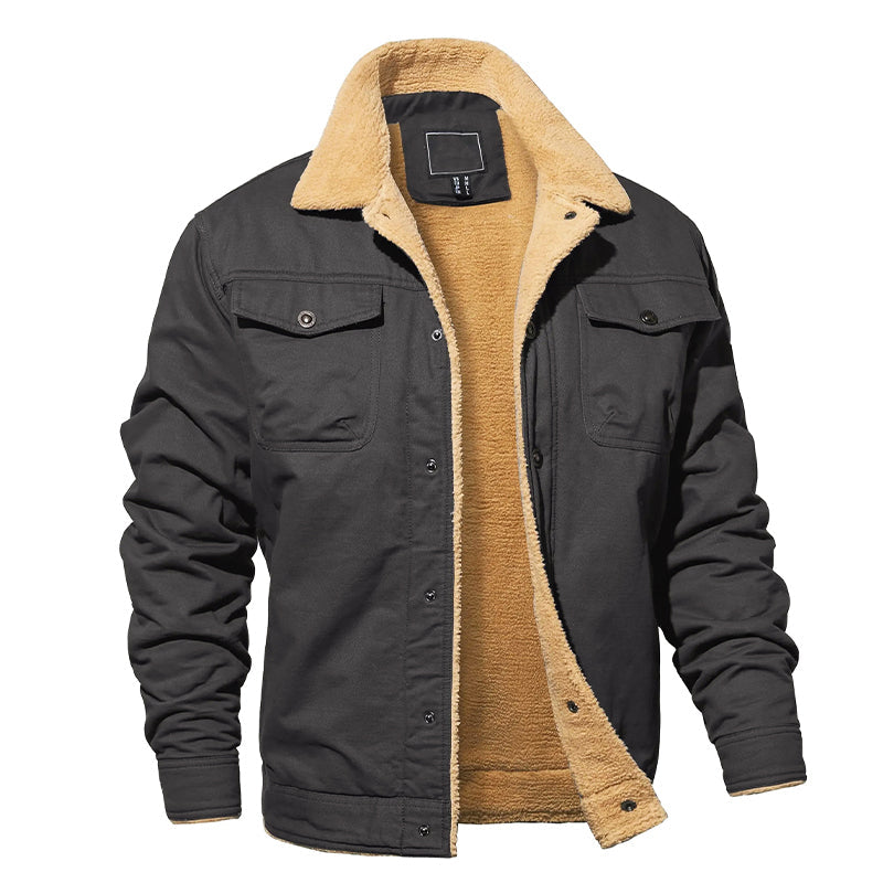 Veste polaire chaude Femme Coton Style Cargo