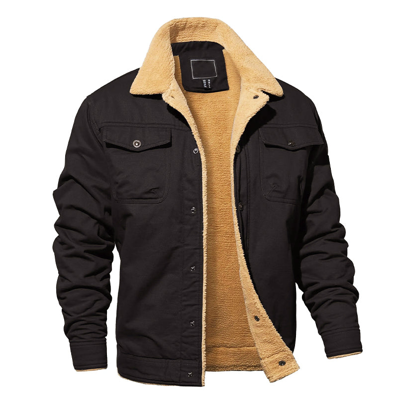 Veste polaire chaude Femme Coton Style Cargo