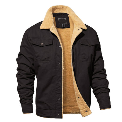 Veste polaire chaude Femme Coton Style Cargo