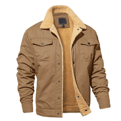 Veste polaire chaude Femme Coton Style Cargo