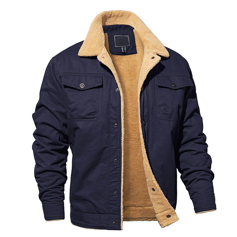 Veste polaire chaude Femme Coton Style Cargo