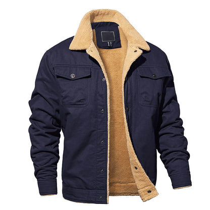 Veste polaire chaude Femme Coton Style Cargo