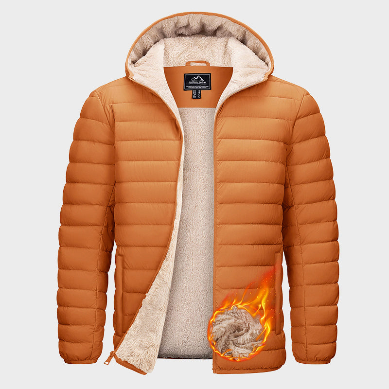 Veste matelassée déperlante, intérieur polaire chaude