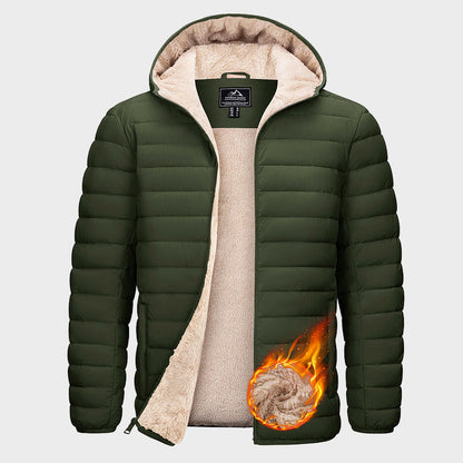 Veste matelassée déperlante, intérieur polaire chaude