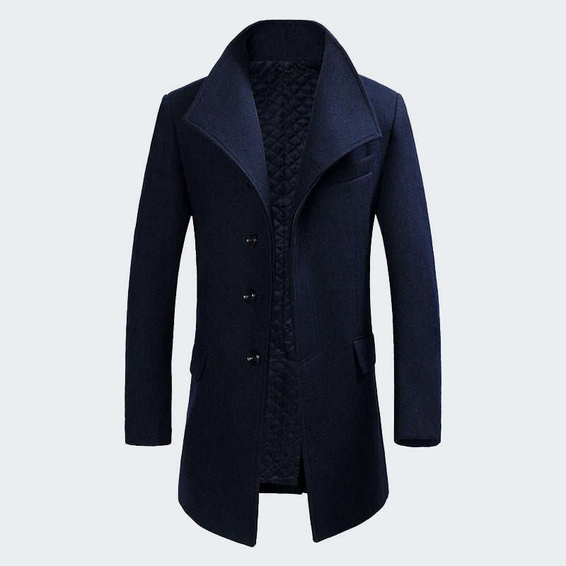 Robe d'hiver chaude en laine mérinos pour femme