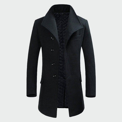 Robe d'hiver chaude en laine mérinos pour femme