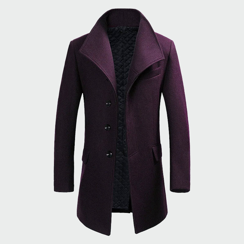 Robe d'hiver chaude en laine mérinos pour femme