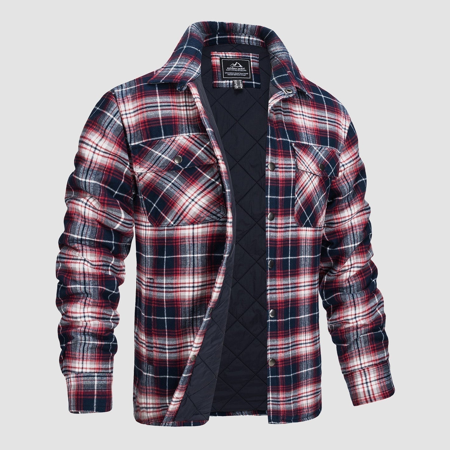 Chemise en flanelle pour homme Chaude et confortable