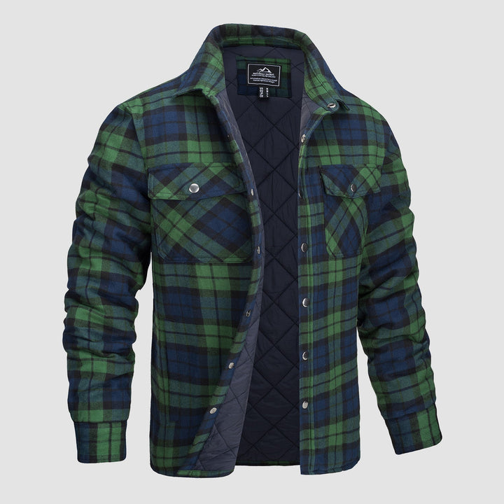 Chemise en flanelle pour homme Chaude et confortable