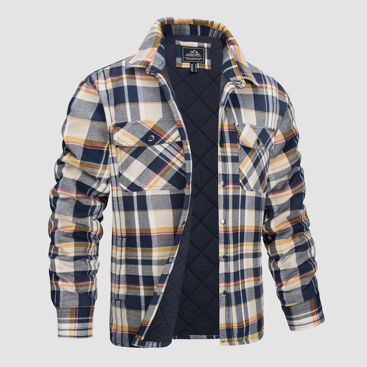Chemise en flanelle pour homme Chaude et confortable