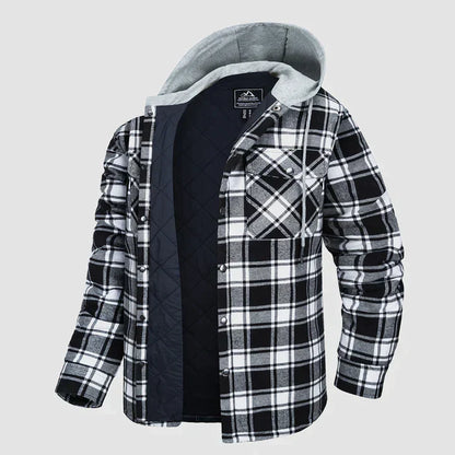 Harrison - Veste d'hiver chaude en flanelle pour homme