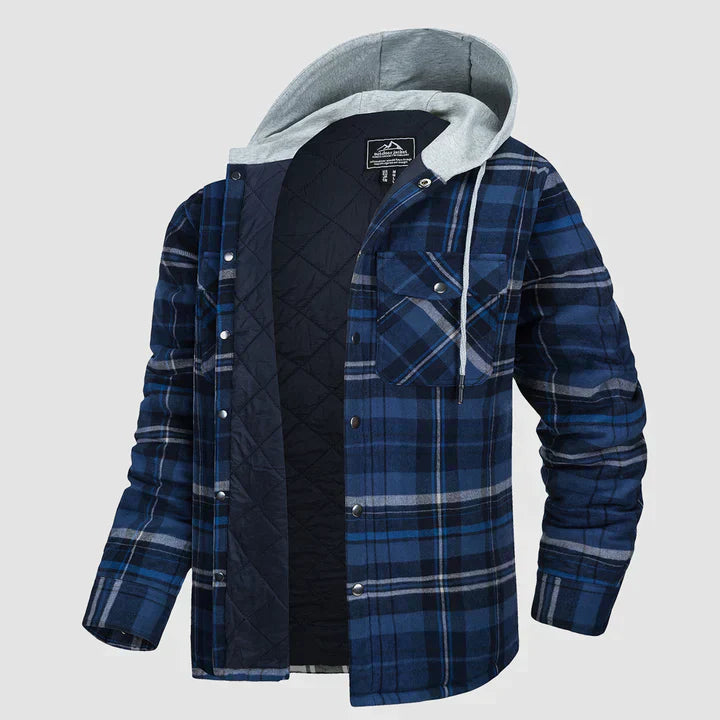 Harrison - Veste d'hiver chaude en flanelle pour homme