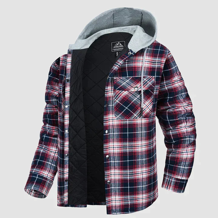 Harrison - Veste d'hiver chaude en flanelle pour homme