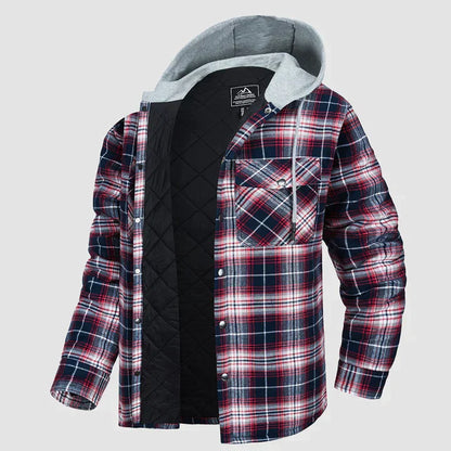 Harrison - Veste d'hiver chaude en flanelle pour homme