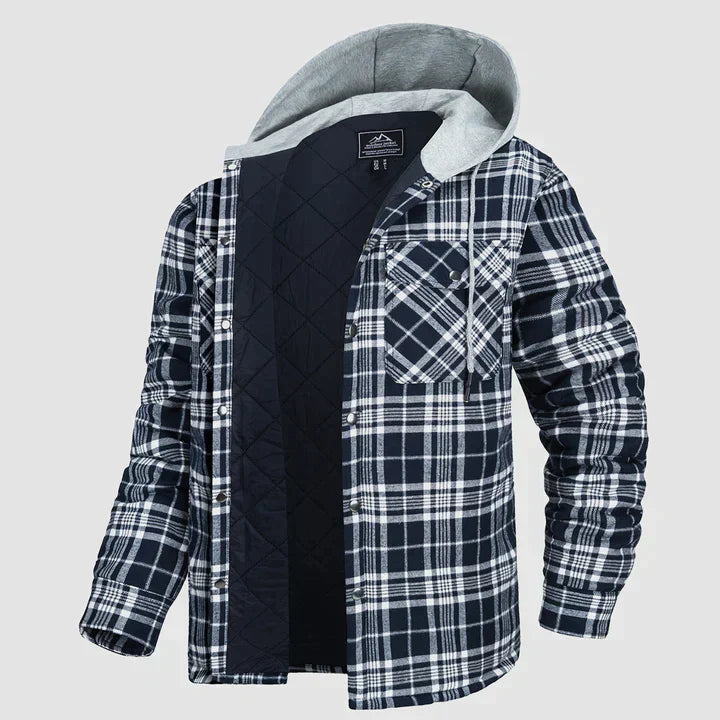 Harrison - Veste d'hiver chaude en flanelle pour homme