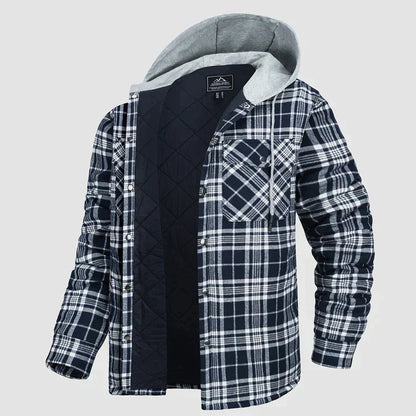 Harrison - Veste d'hiver chaude en flanelle pour homme