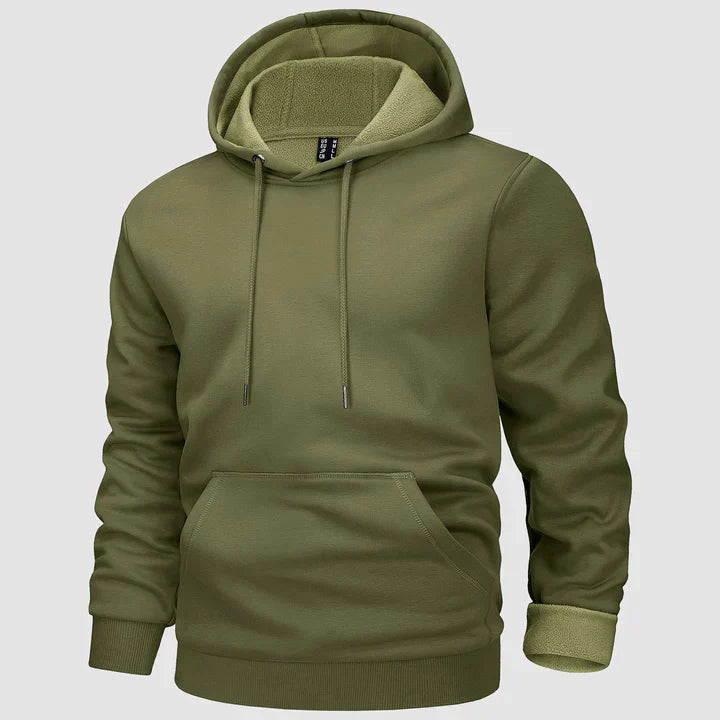 Pull Homme Polaire Chaud Capuche