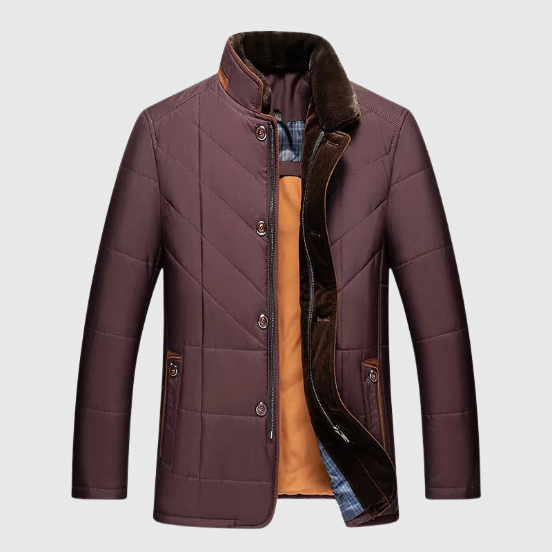 Robe d'hiver chaude matelassée isolée
