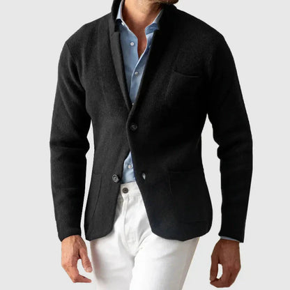 Blazer élégant en maille décontracté chic