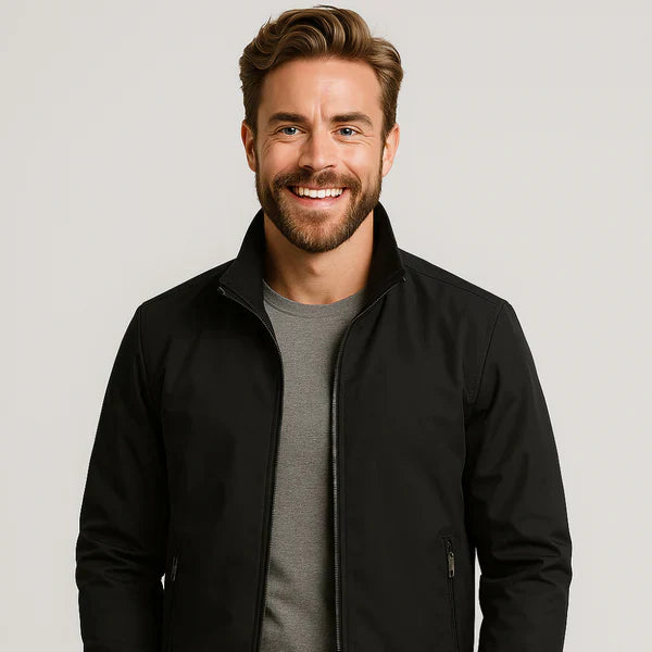 Blouson aviateur homme moderne zippé