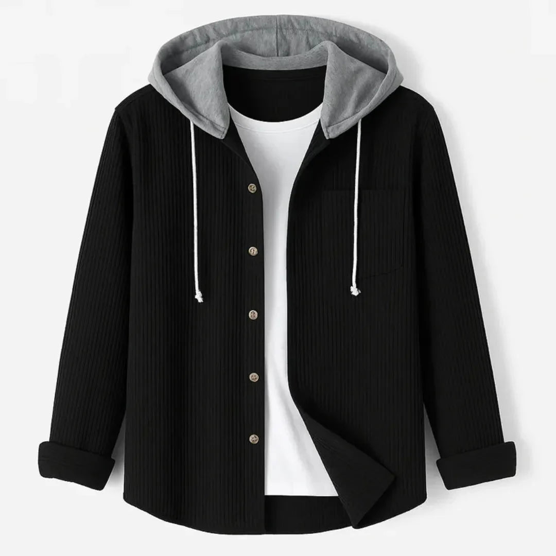 Surchemise tendance Capuche Fermeture rapide
