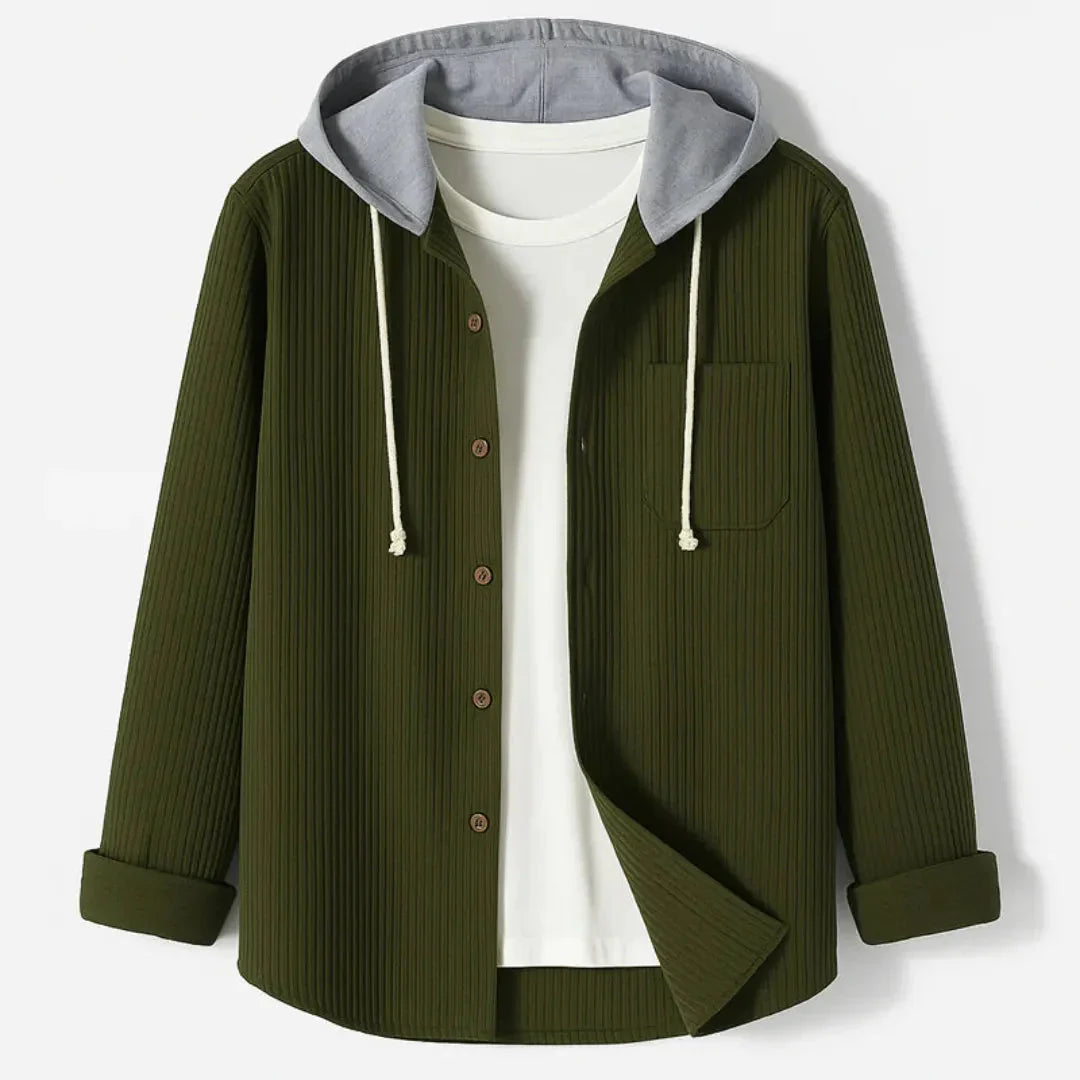 Surchemise tendance Capuche Fermeture rapide