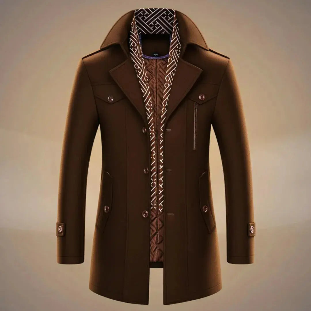 Long manteau d'hiver femme duveteux