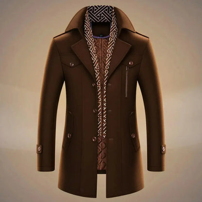 Long manteau d'hiver femme duveteux