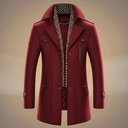 Long manteau d'hiver femme duveteux