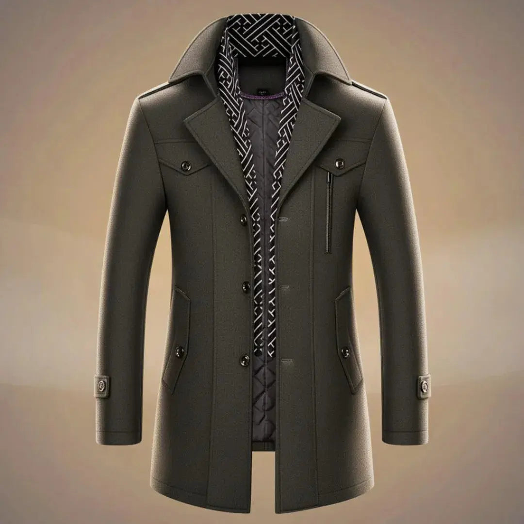 Long manteau d'hiver femme duveteux