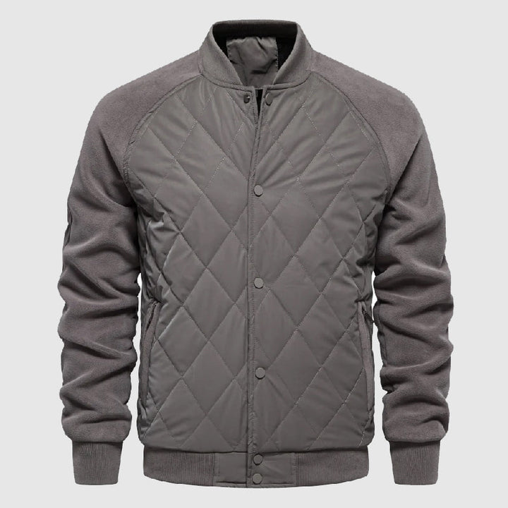 Blouson bombardier homme matelassé léger décontracté