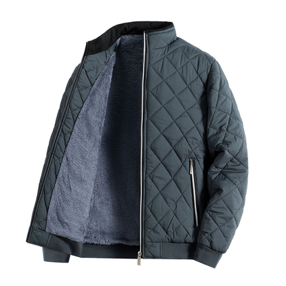 Manteau d'hiver en polaire chaude pour hommes