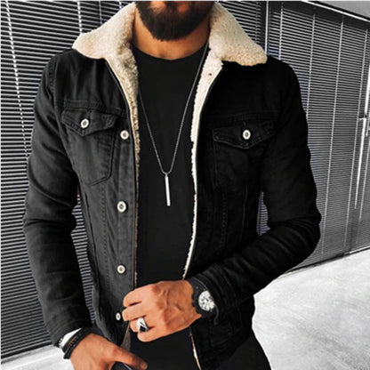 Veste d'hiver homme chaude isolée aspect