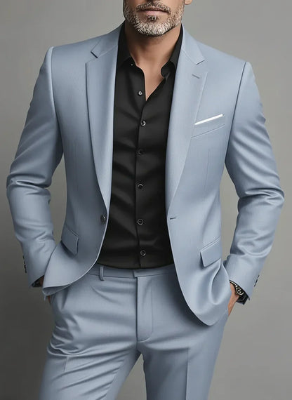 Costume de ville élégant homme Slim Fit