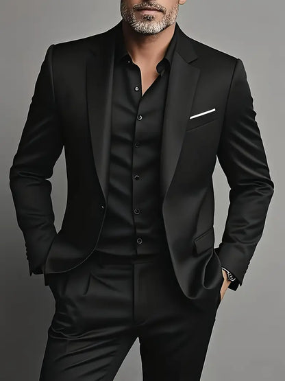 Costume de ville élégant homme Slim Fit