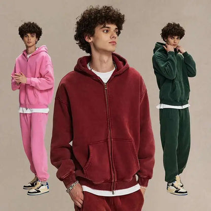 Weicher Hoodie Pullover Fleece Haube Bequem - IdealeKleiden