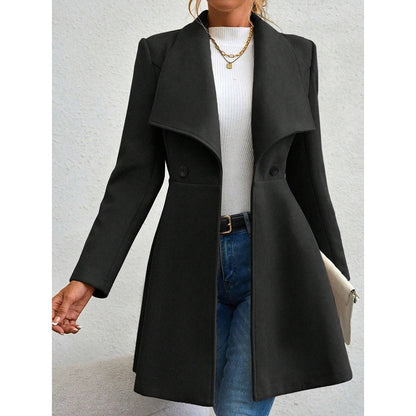 Veste d'hiver pour femme Manches longues Chaude et élégante