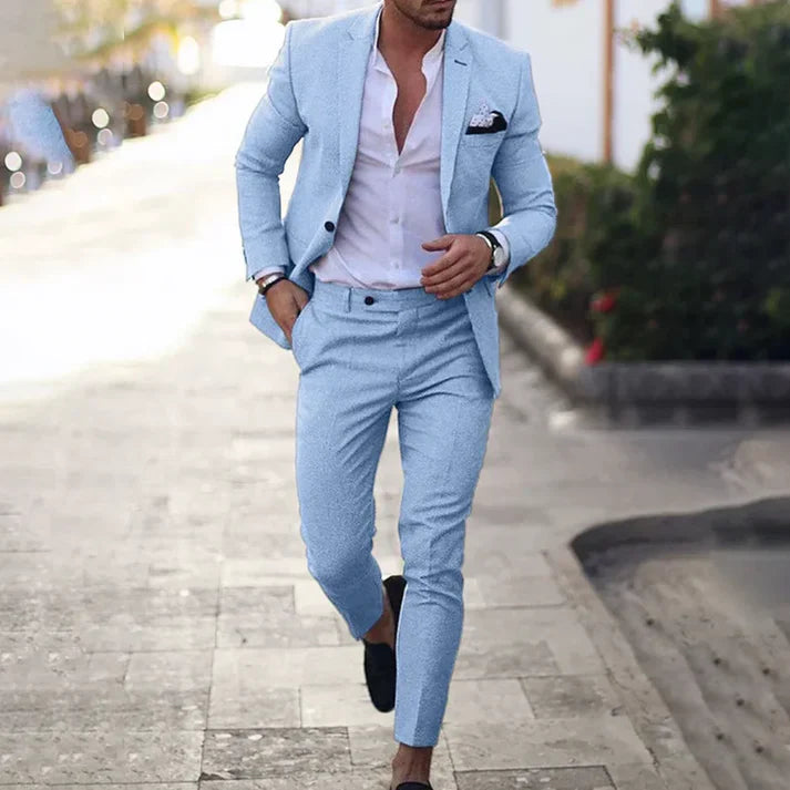 Costume Homme Blazer Pantalon Classique