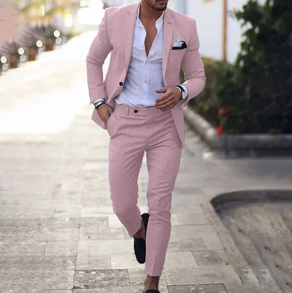 Costume Homme Blazer Pantalon Classique