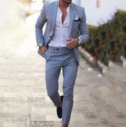Costume Homme Blazer Pantalon Classique