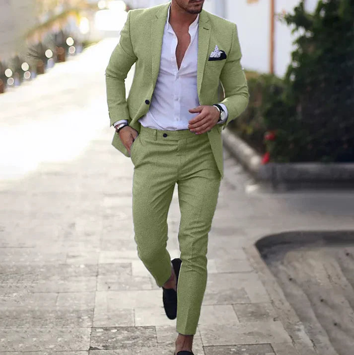 Costume Homme Blazer Pantalon Classique