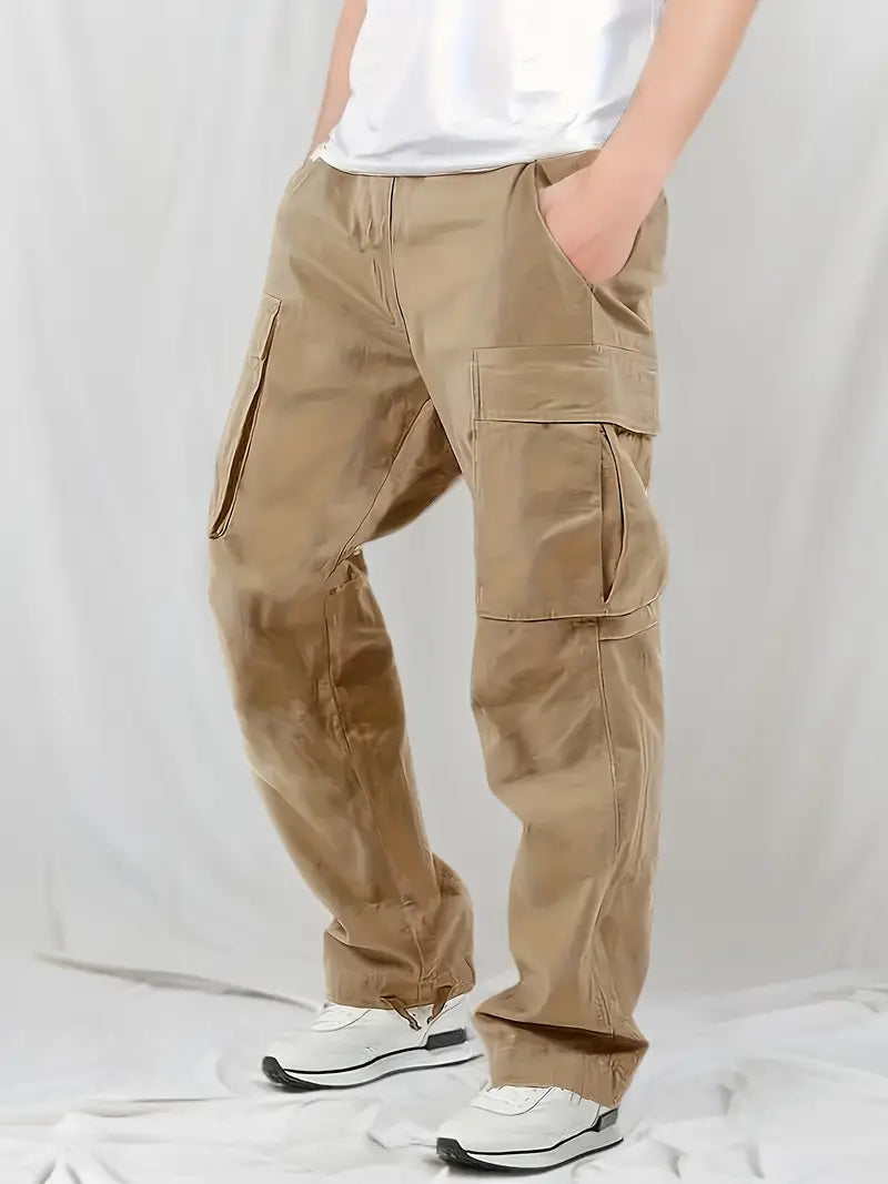 Pantalon de jogging confortable pour homme avec ceinture élastique