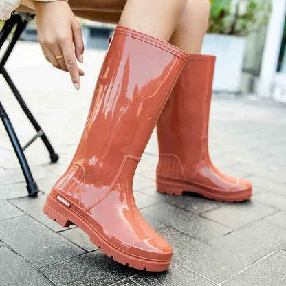 Bottes de pluie imperméables pour femmes | Bottes en caoutchouc élégantes antidérapantes