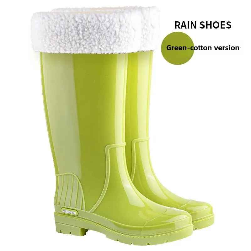 Bottes de pluie imperméables pour femmes | Bottes en caoutchouc élégantes antidérapantes