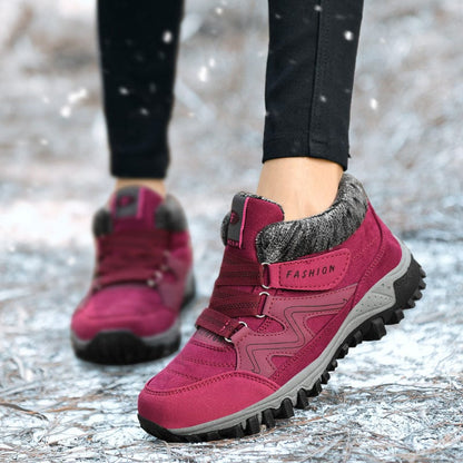 Chaussures de sport confortables pour femme, coupe mi-montante, pour la course