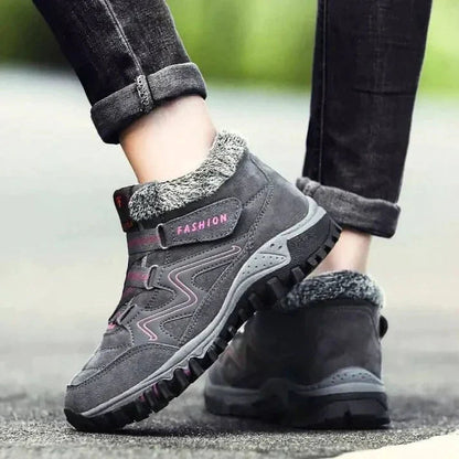 Chaussures de sport confortables pour femme, coupe mi-montante, pour la course