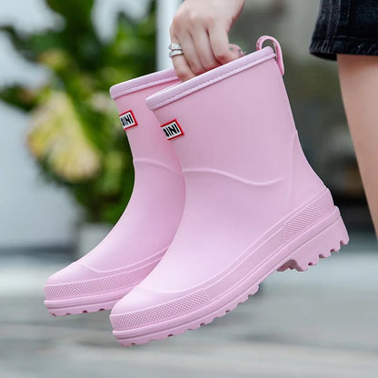 Bottes de pluie femme tendance imperméables et élégantes
