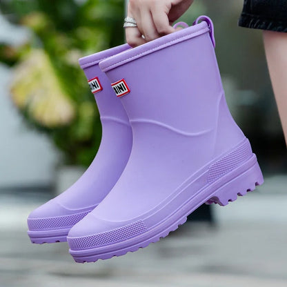 Bottes de pluie femme tendance imperméables et élégantes