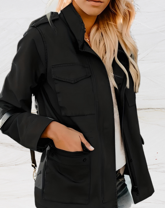 Damenjacke Langärmelig Elegant - IdealeKleiden