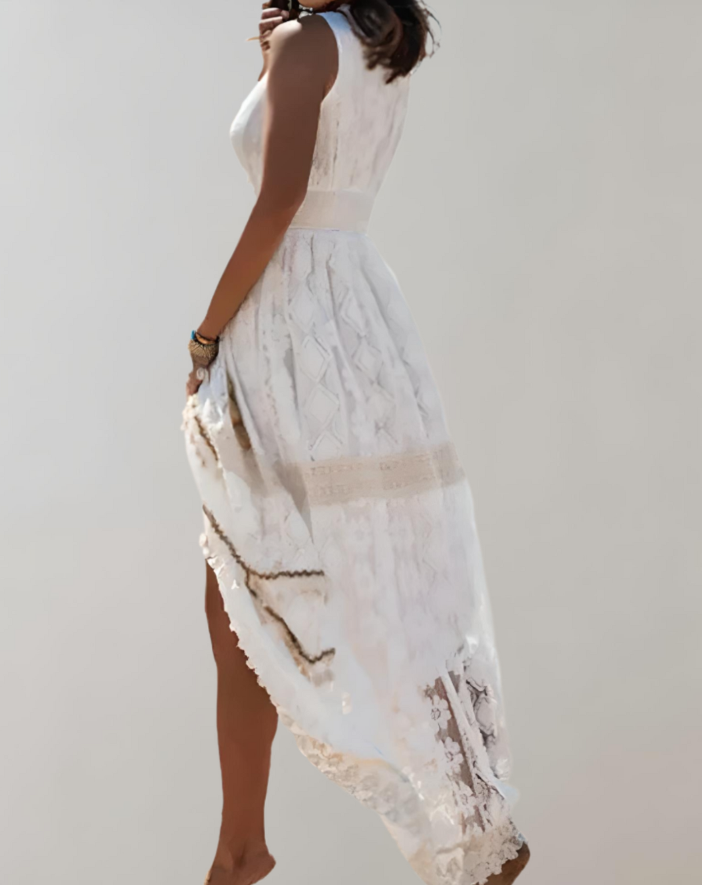 Sommerkleid Damen Boho Chic Elegant - IdealeKleiden